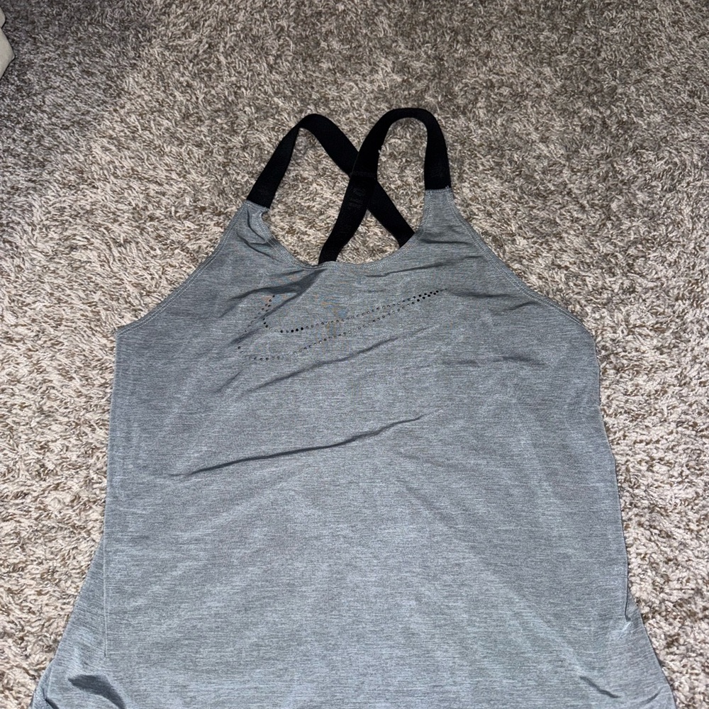 Gray Nike Women's Tank Top S